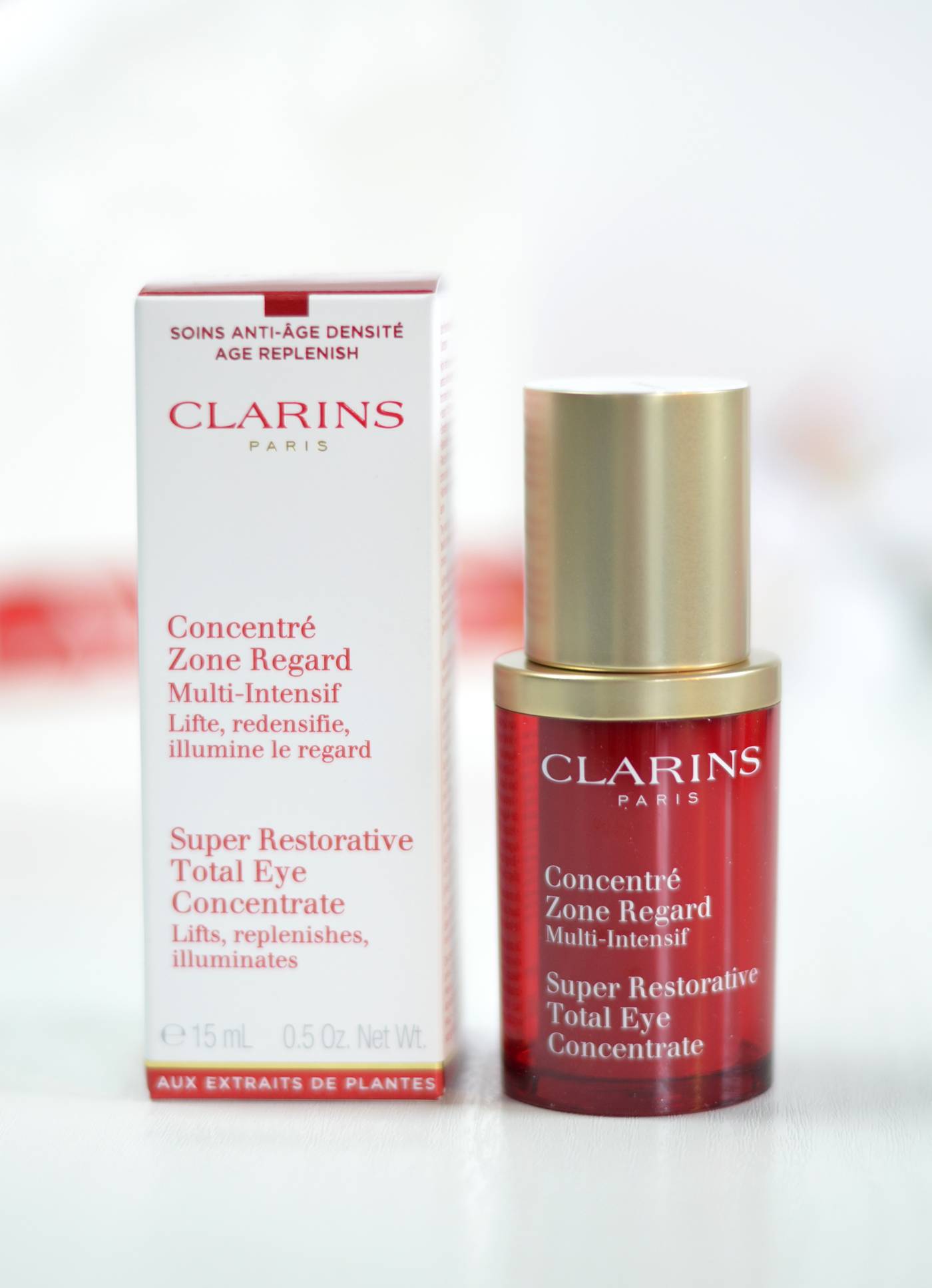 CLARINS SUPER RESTORATIVE TOTAL EYE CONCENTRATE REVIEW