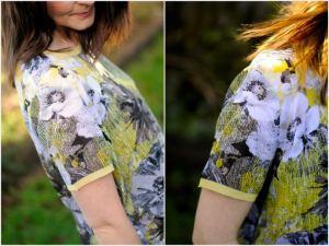 floral tshirt outfit post