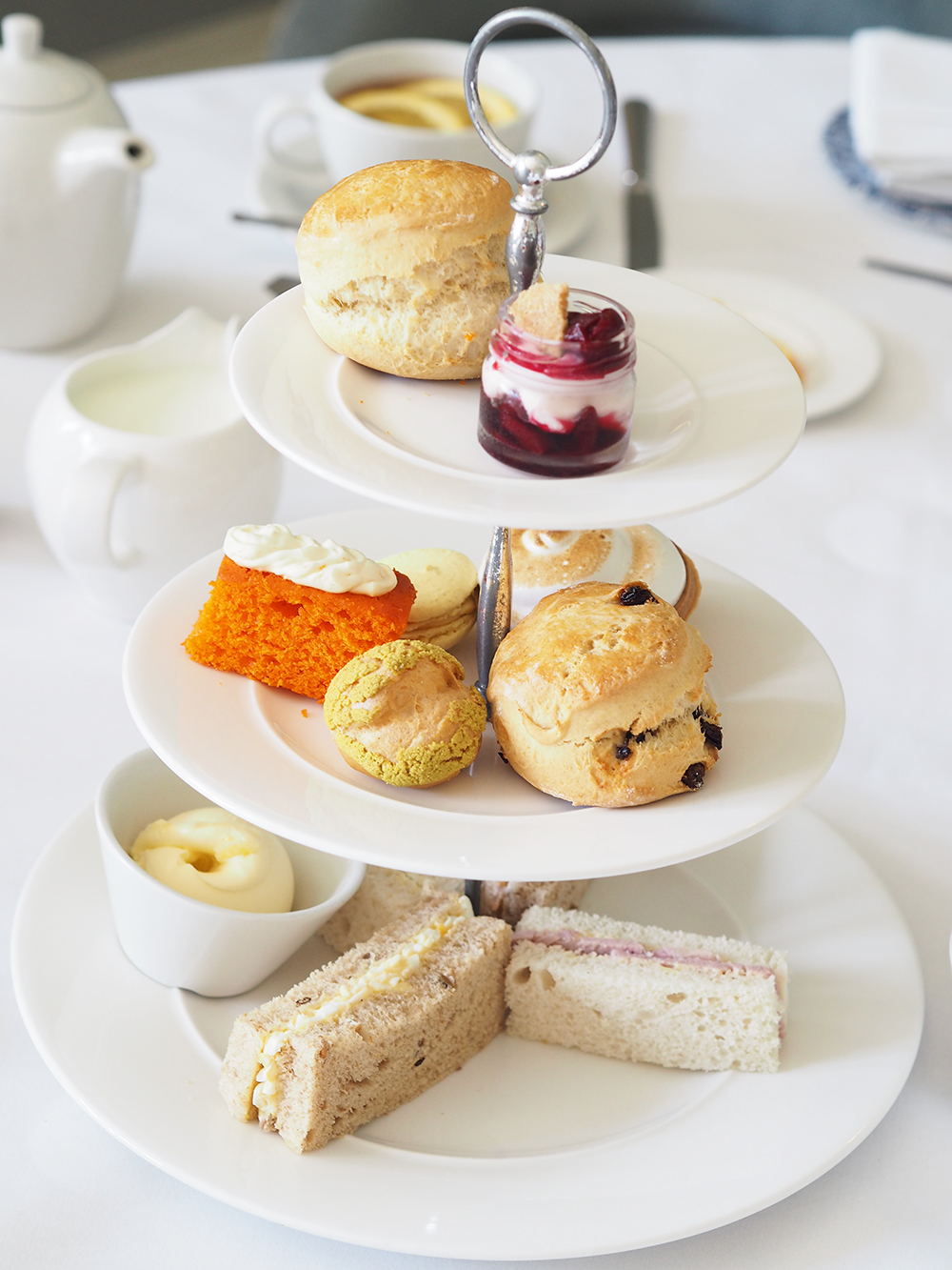 Afternoon tea Wivenhoe House colchester