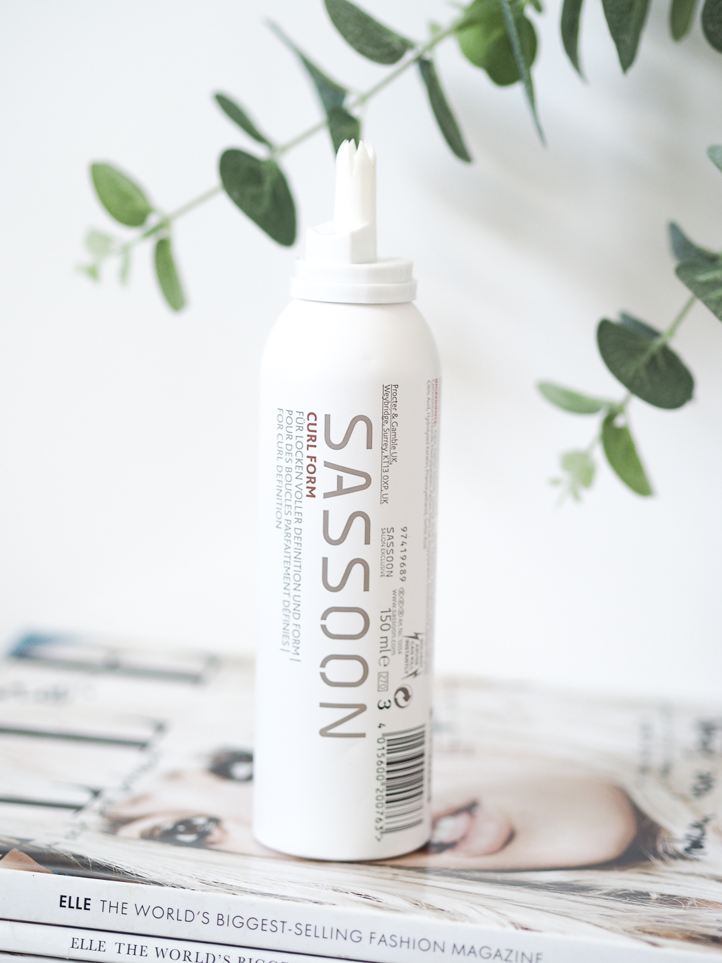sassoon curl form mousse