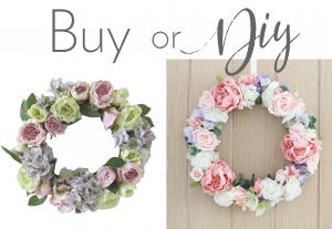 diy floral wreath