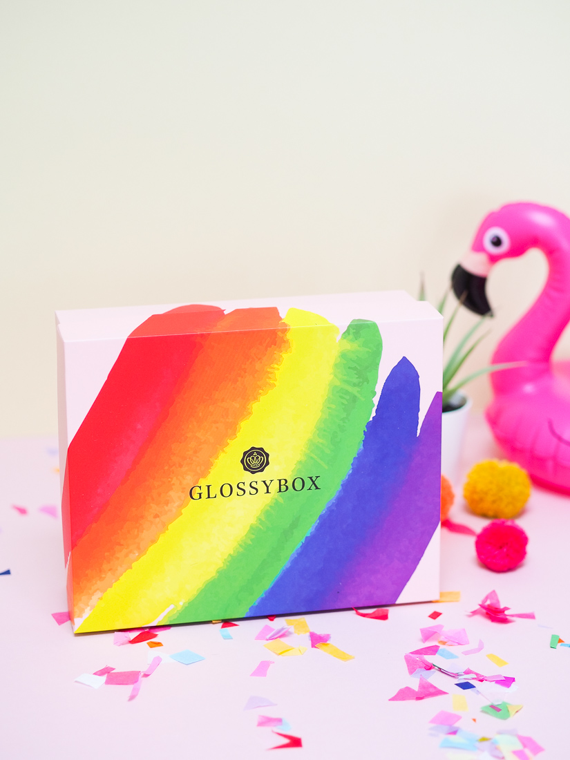 August Pride Glossybox contents